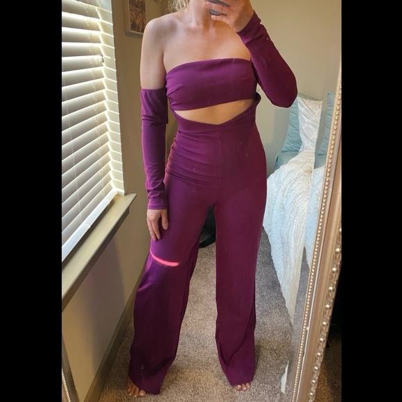 Fashion Nova Off shoulder Jumpsuit - Picture 2 of 5